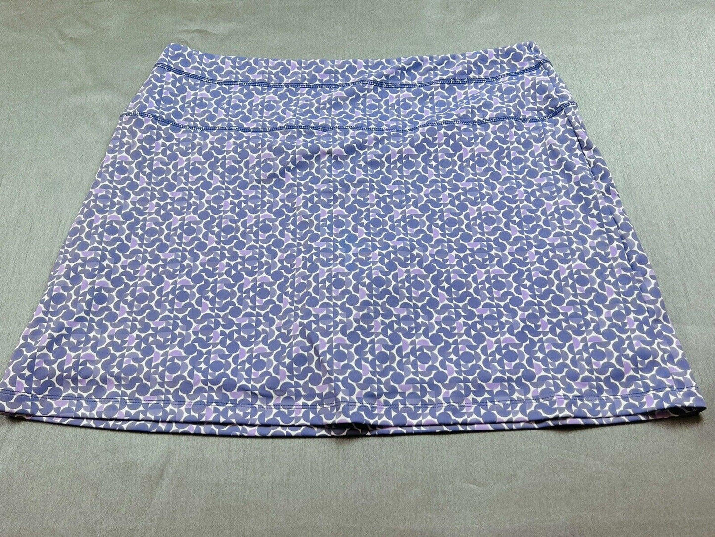 FUSION GOLF Women's Tennis Golf Skort Sz XL Purple Lilac Skirt