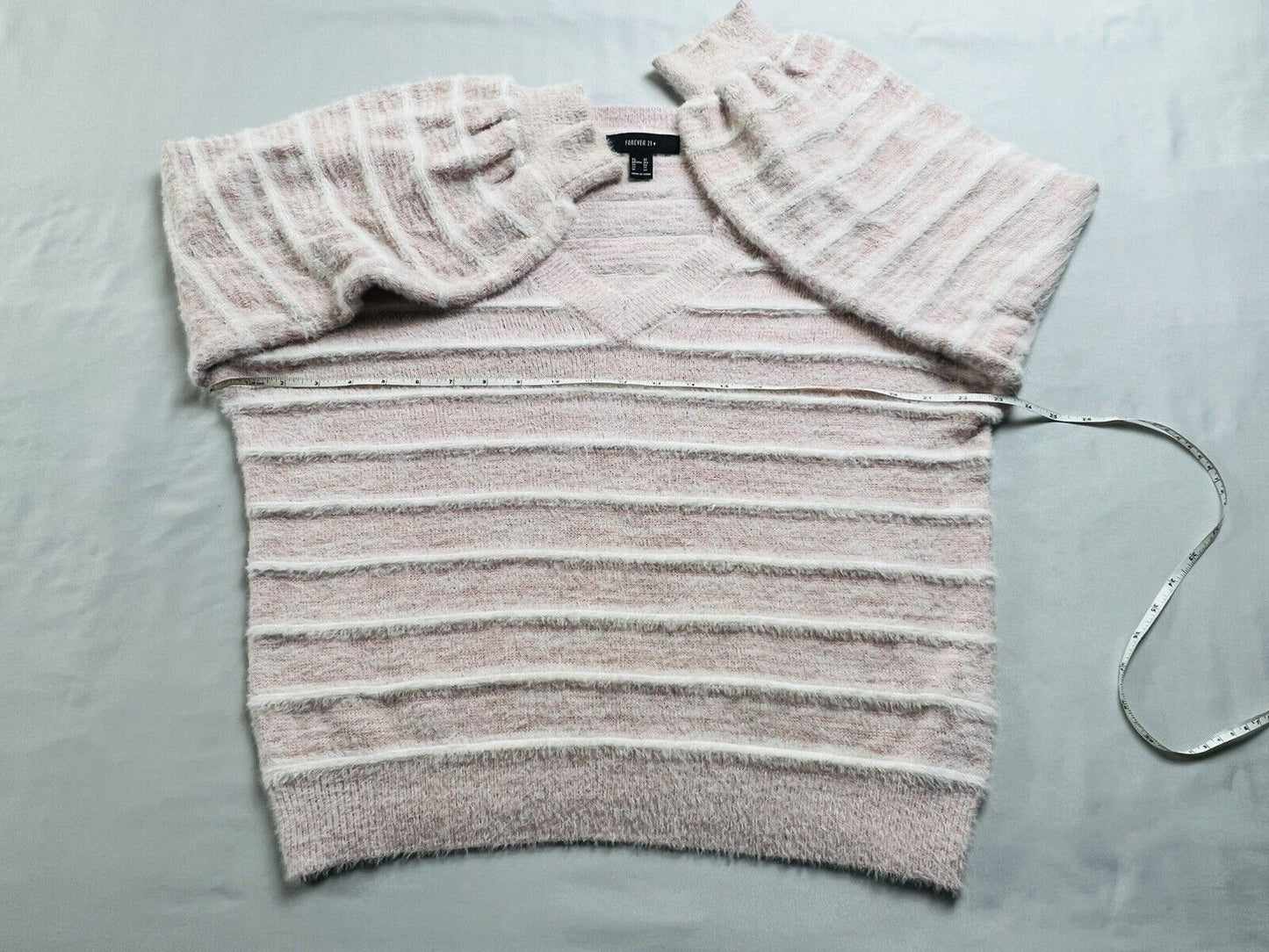 Forever 21 Women’s Pink Knit Soft Sweater Size 3X