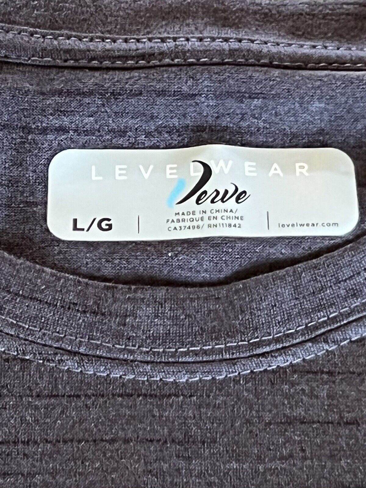 Lever Wear Verve Women's Golf Tank Top Gray Size L