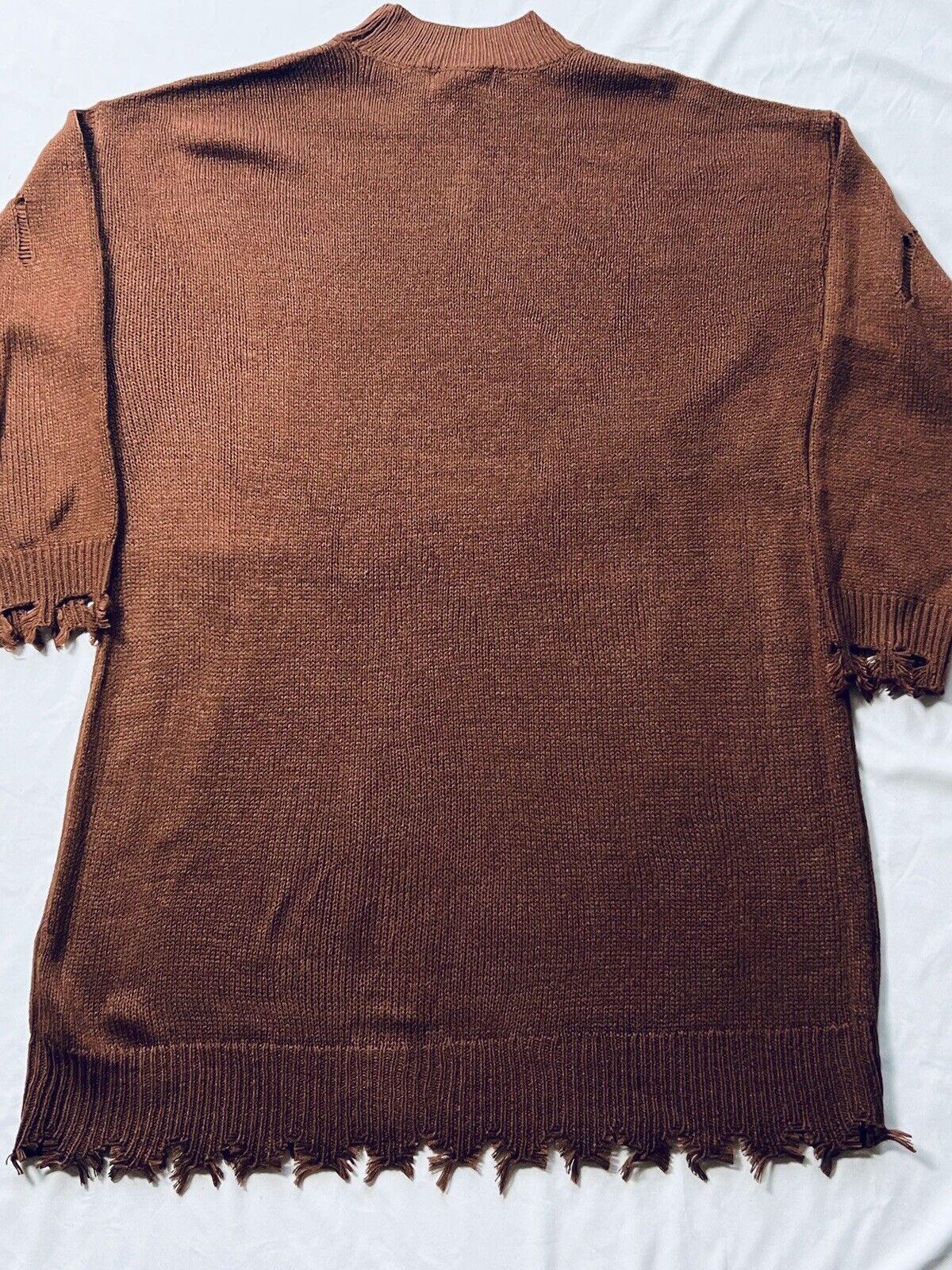 No Comment Women’s Plus Sz 3x Brown Sweater