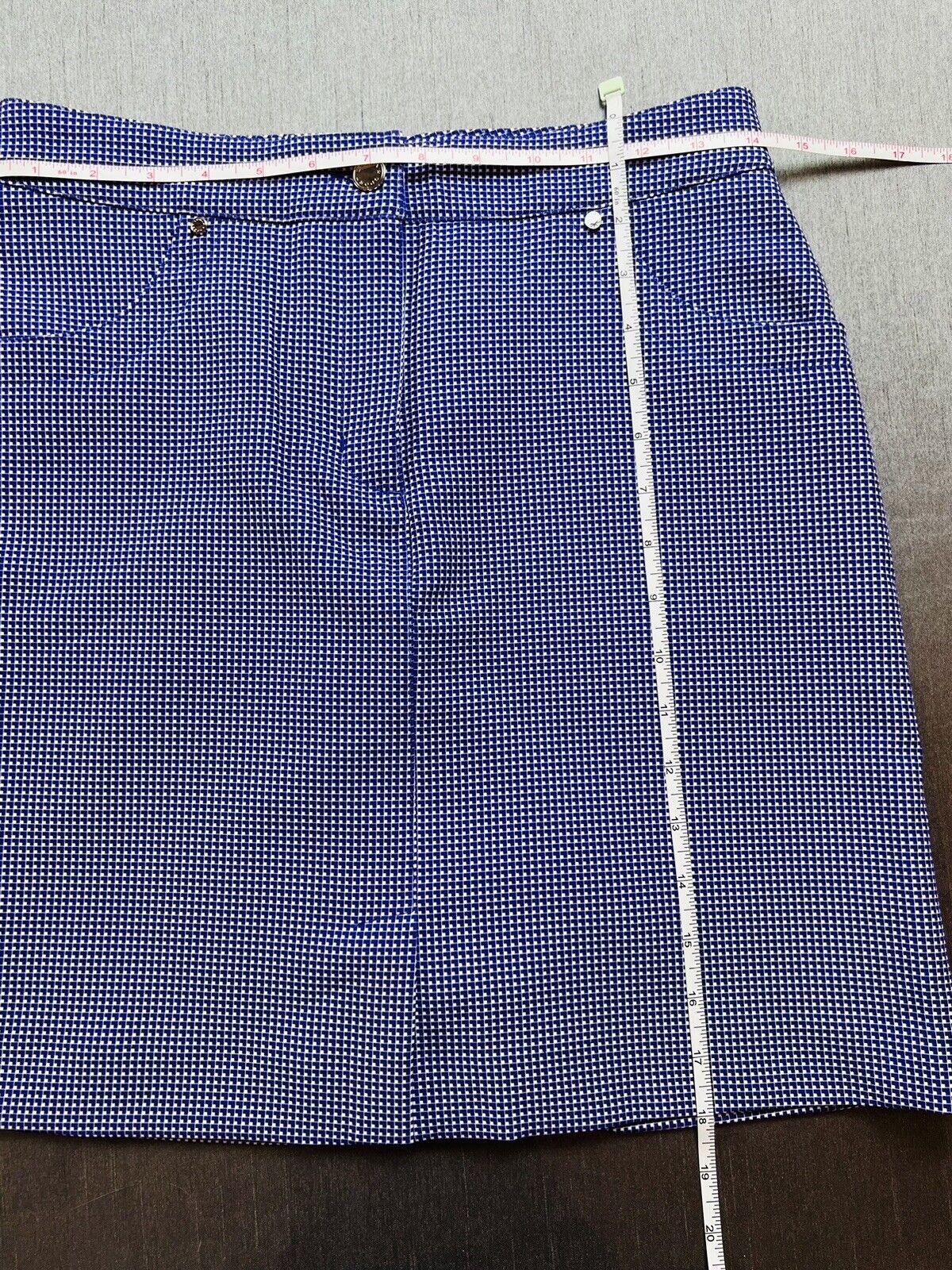 LOHLA SPORT Los Angeles Purple Tennis/golf Skirt Size 2 Checkered Skort