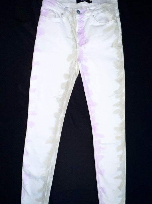 Hudson Women’s skinny stretch tie-dye jeans Sz 27 Retails $215