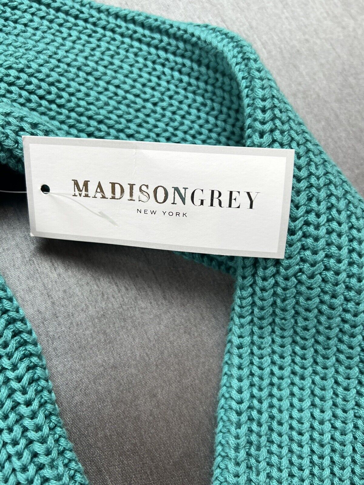 MadisonGrey Women’s Aqua Green Sweater Size XS