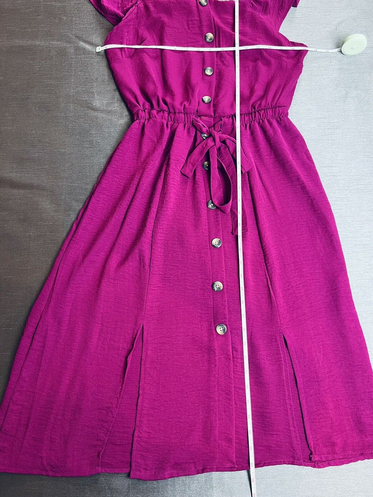 Millenium Women's Raspberry Dress Sz S Fuchsia