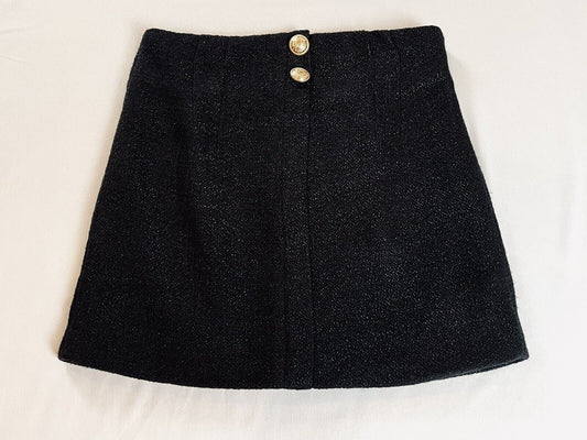 Steve Madden Women’s Black Knit Skirt Sz M