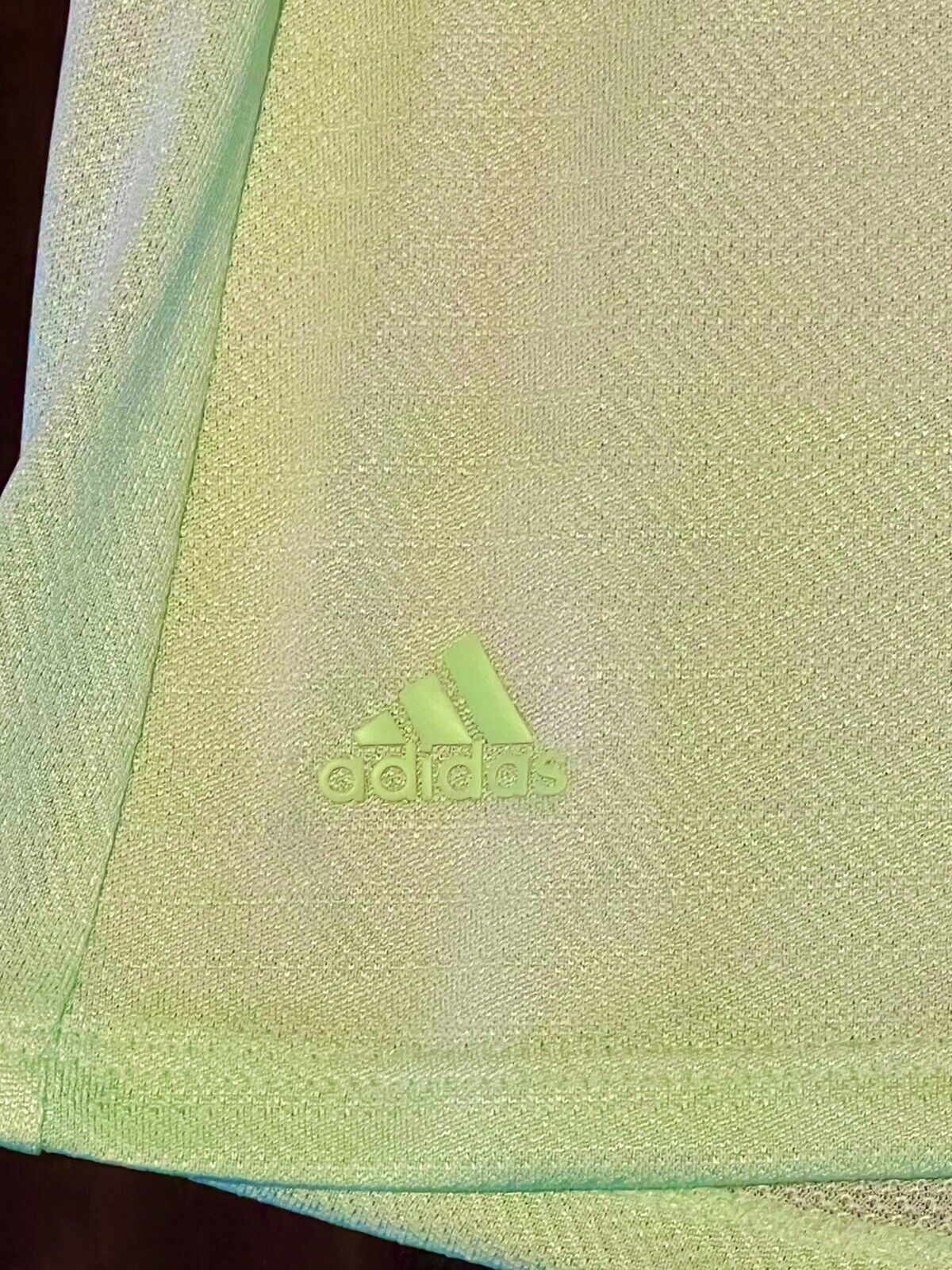 ADIDAS Women's Polo Shirt Green Sz S