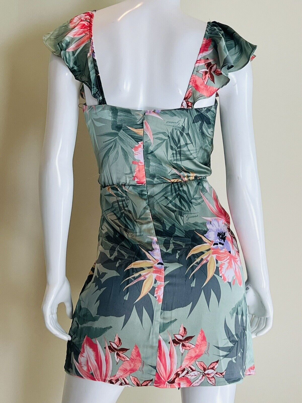 Guess Women’s Hawaii Floral Print Dress Size XS Multicolor (#1)