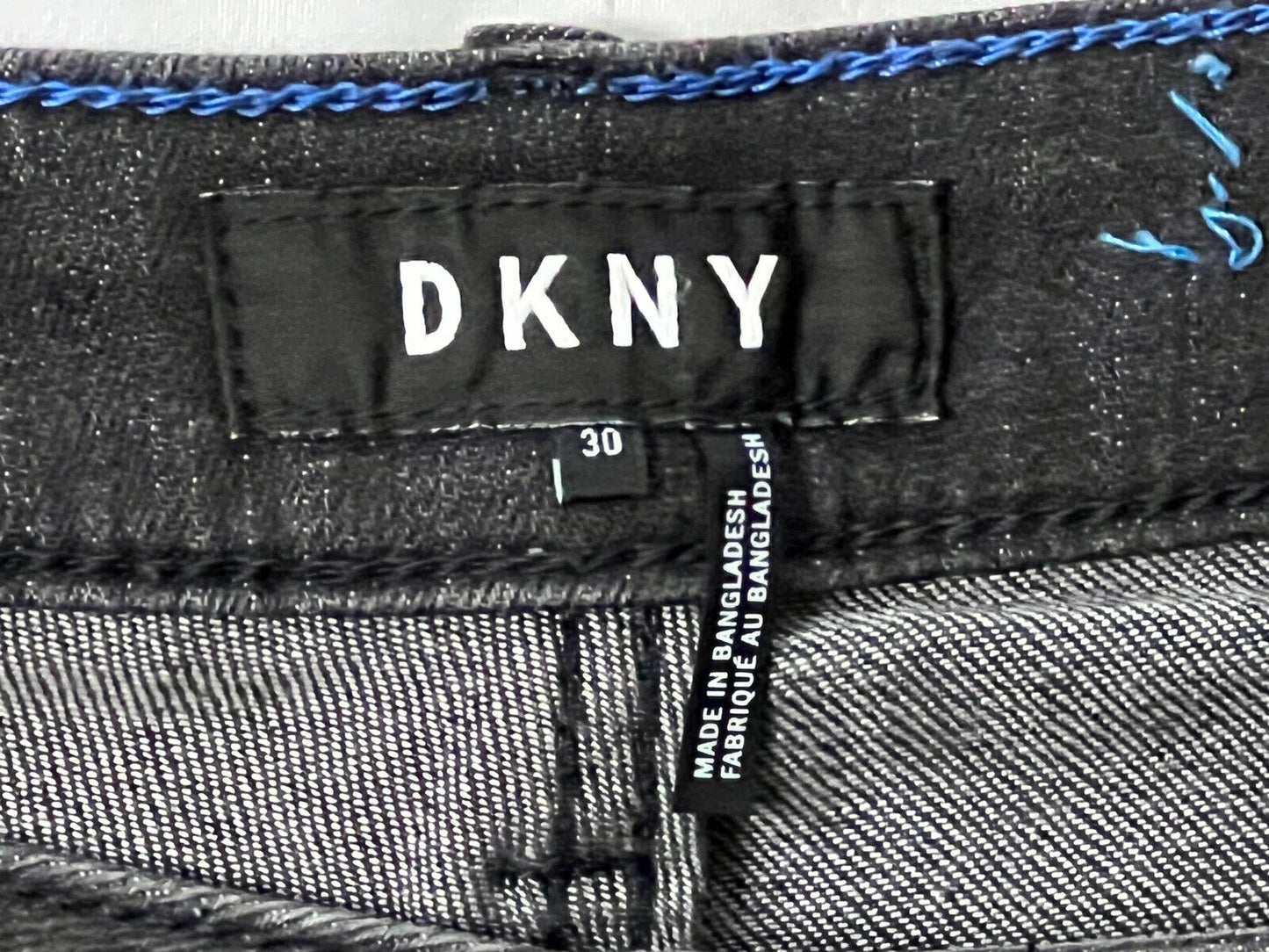 DKNY Jeans Women's Charcoal Gray Denim Jeans Sz 30