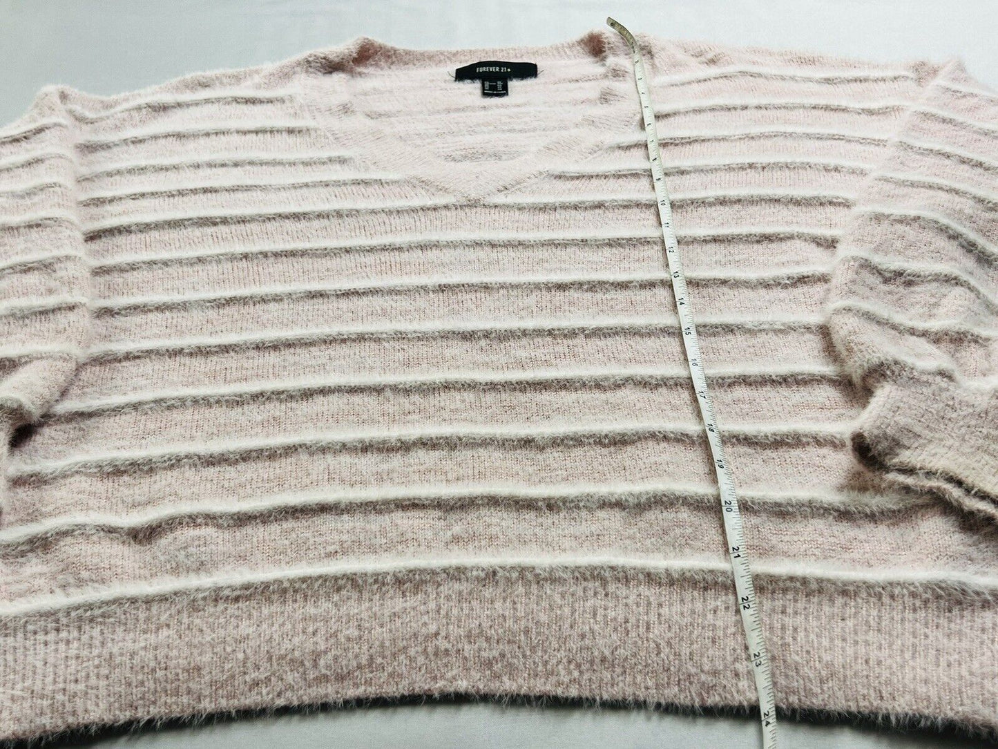 Forever 21 Women’s Pink Knit Soft Sweater Size 3X