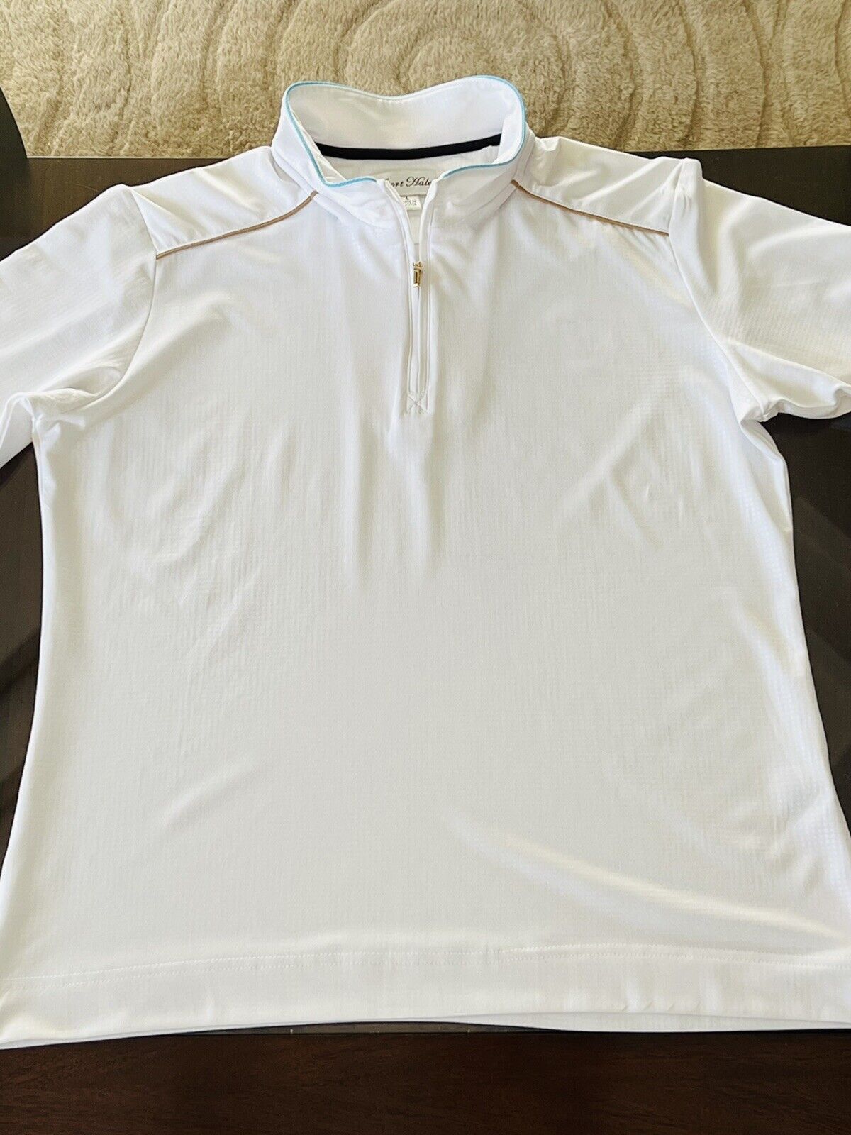 Sport Haley Women's Golf Polo Shirt White Sz L