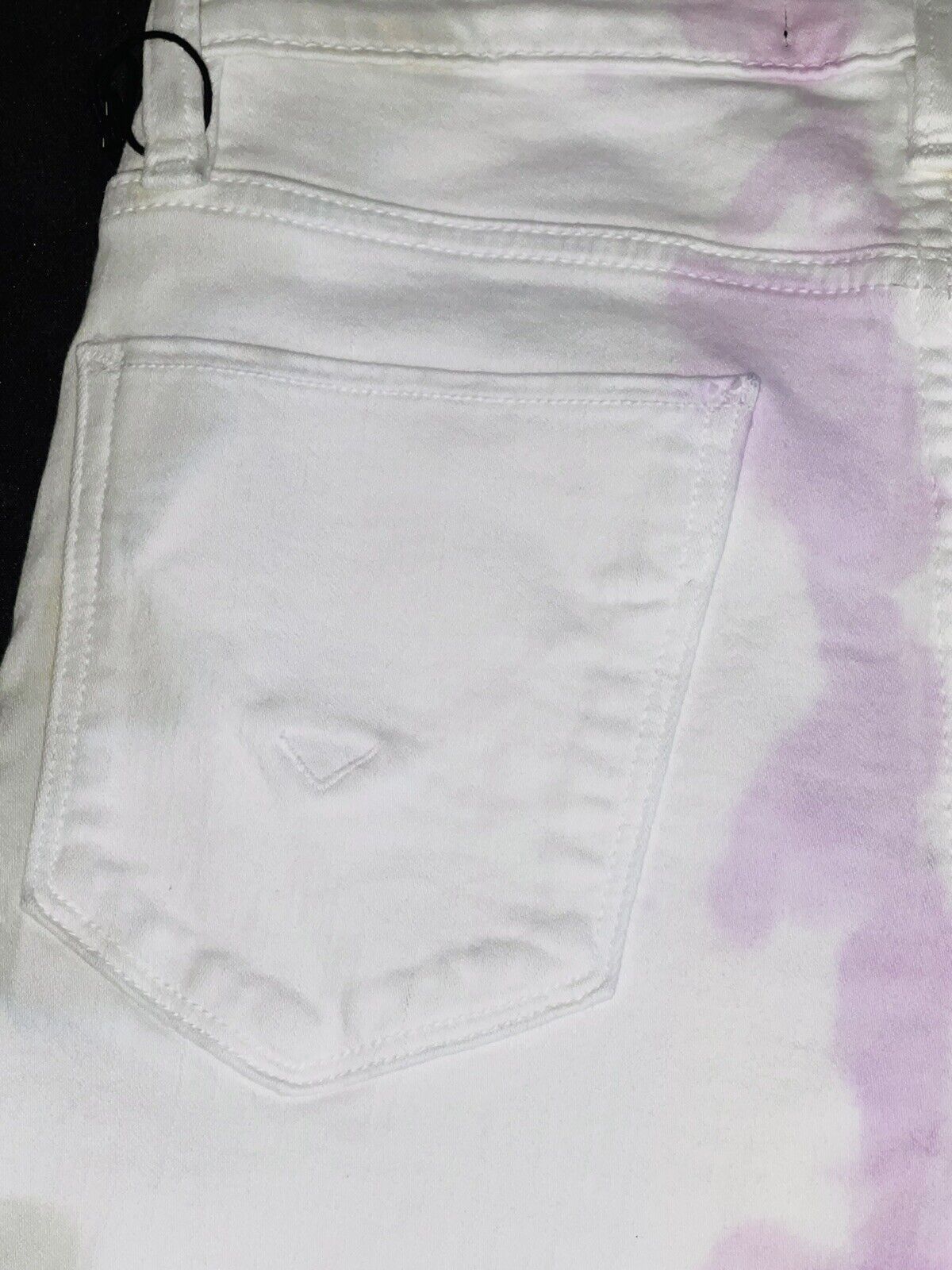 Hudson Women’s skinny stretch tie-dye jeans Sz 27 Retails $215