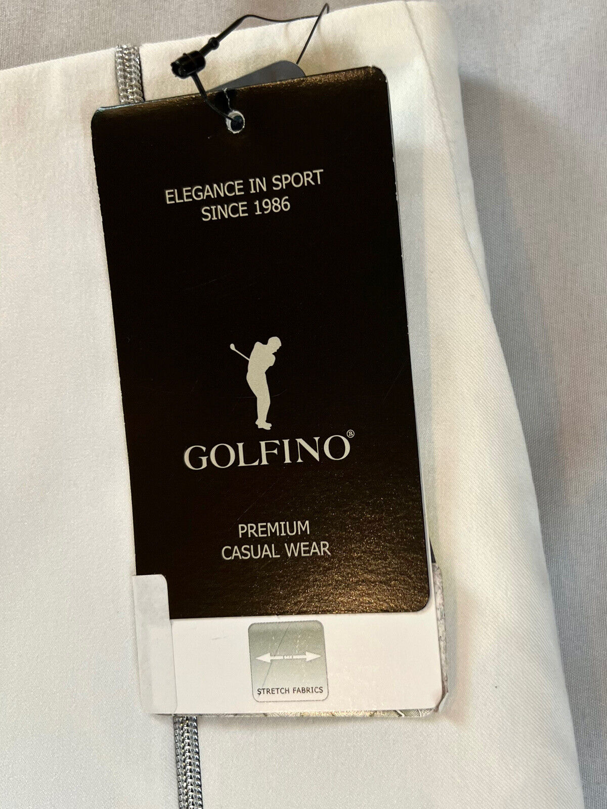 Golfino Women's Golf Skirt Skort Sz 8 White $180 MSRP