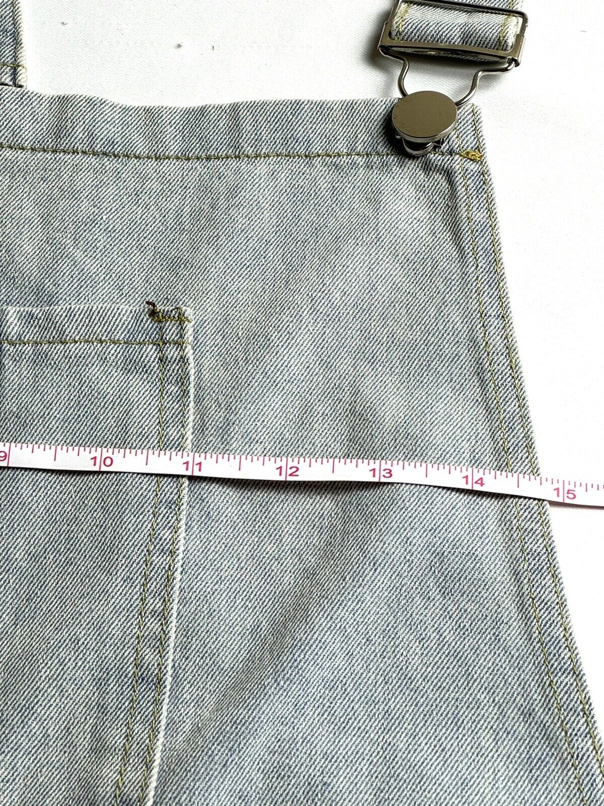 Women’s Jeans Overall Jumpsuit Sz L. (73)