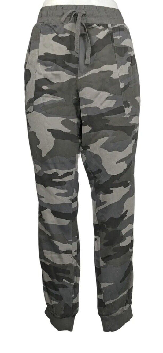 Splendid Women's Pants Sz XL Pull-On Camo Jogger $168 MSRP