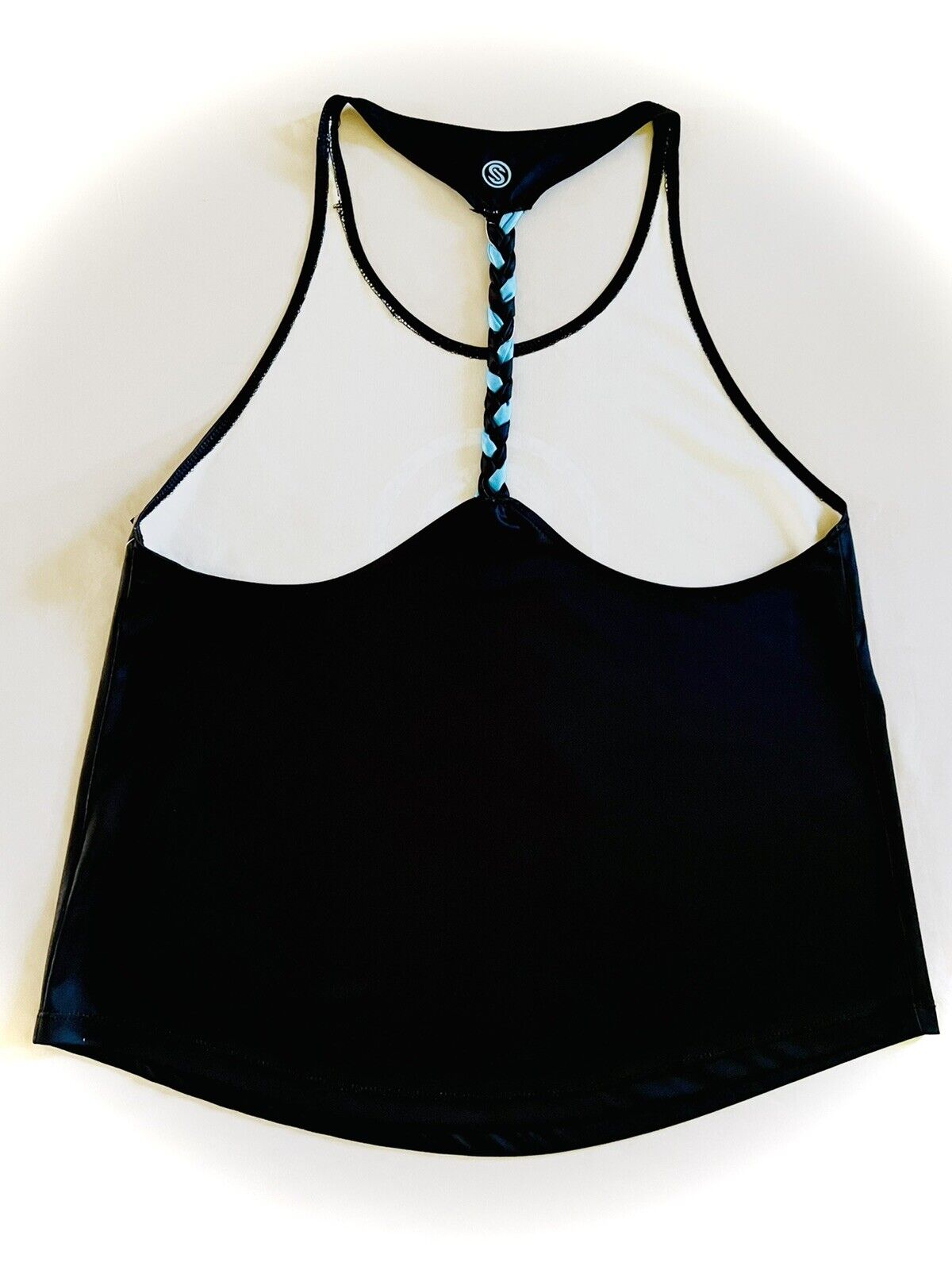 Scales Women’s Black Tank Top SZ M