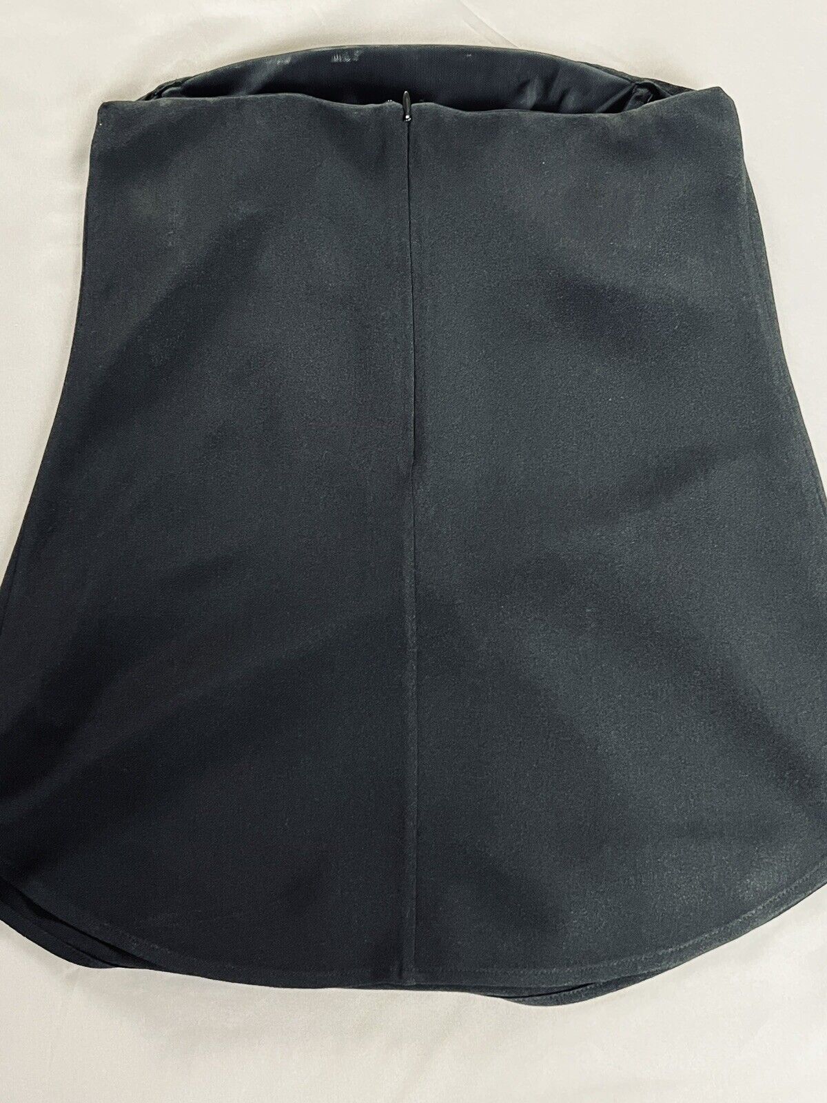 THEORY Black Zalballa Rosina Crepe Strapless Top Size 0 $265 MSRP