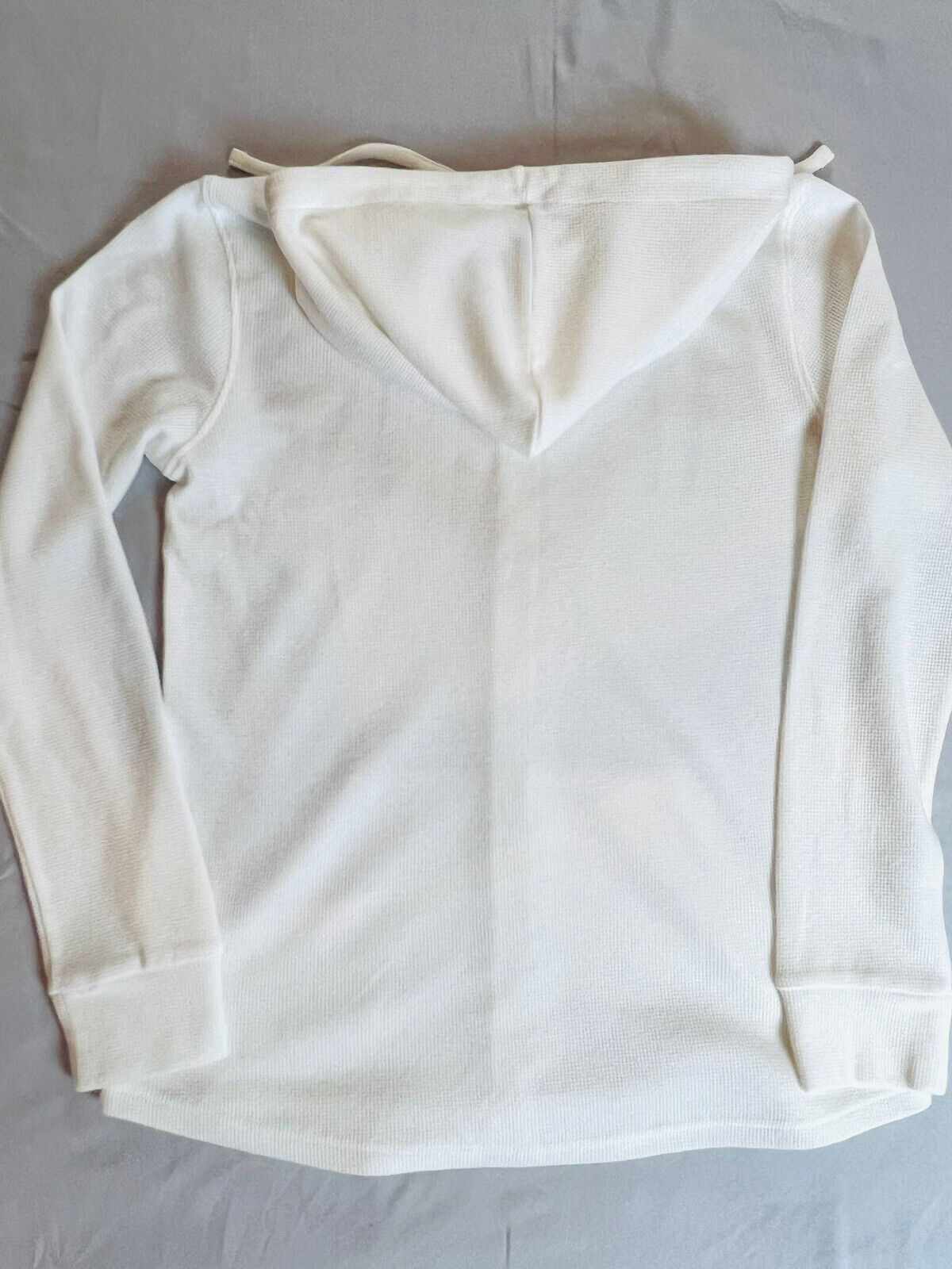 Gear For Sports Womens Full Zip Knit Hoodie Size M White Atlantis Logo