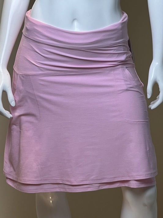 Peter Millar Women’s High Rise Golf Skort Pink size S