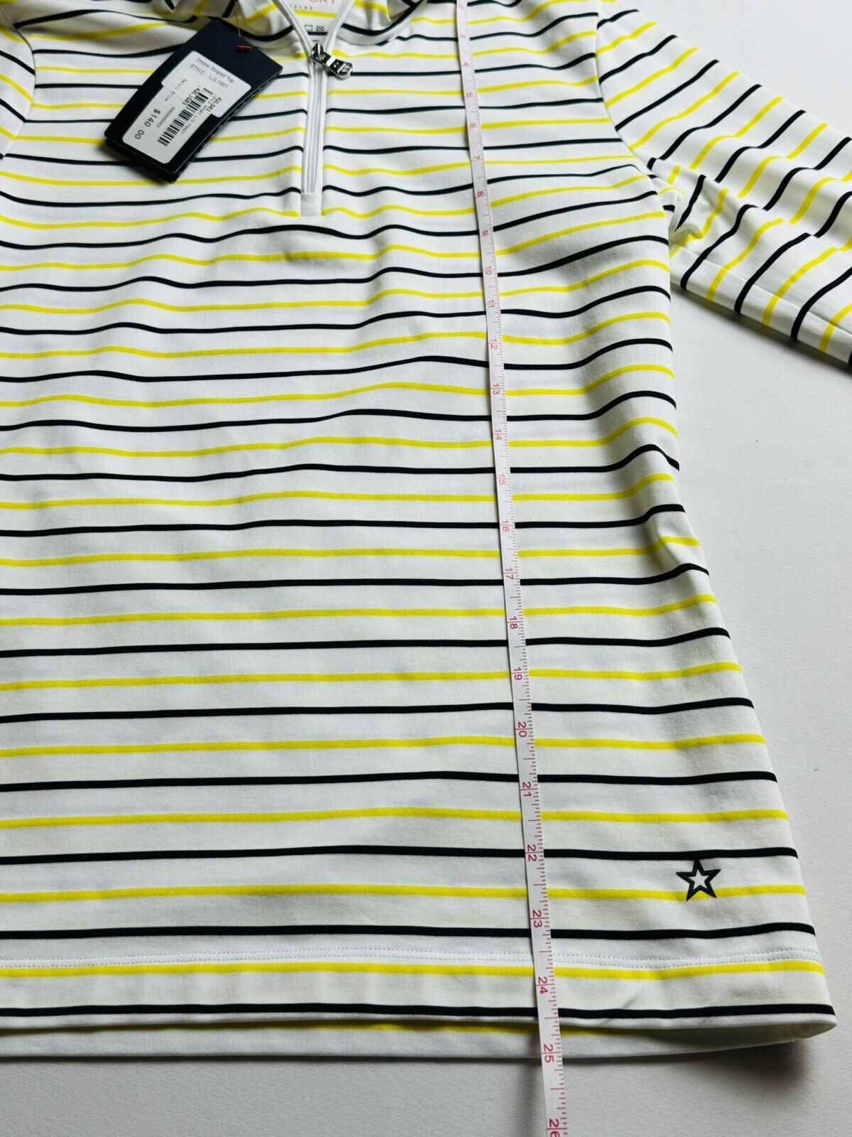 Lohla Sport Ladies Sz M/L.Golf Sweatshirt Striped .  (62)