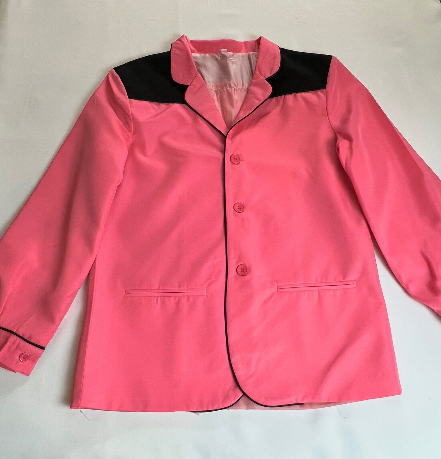 Women’s Basic Blazer Jacket Pink Sz L