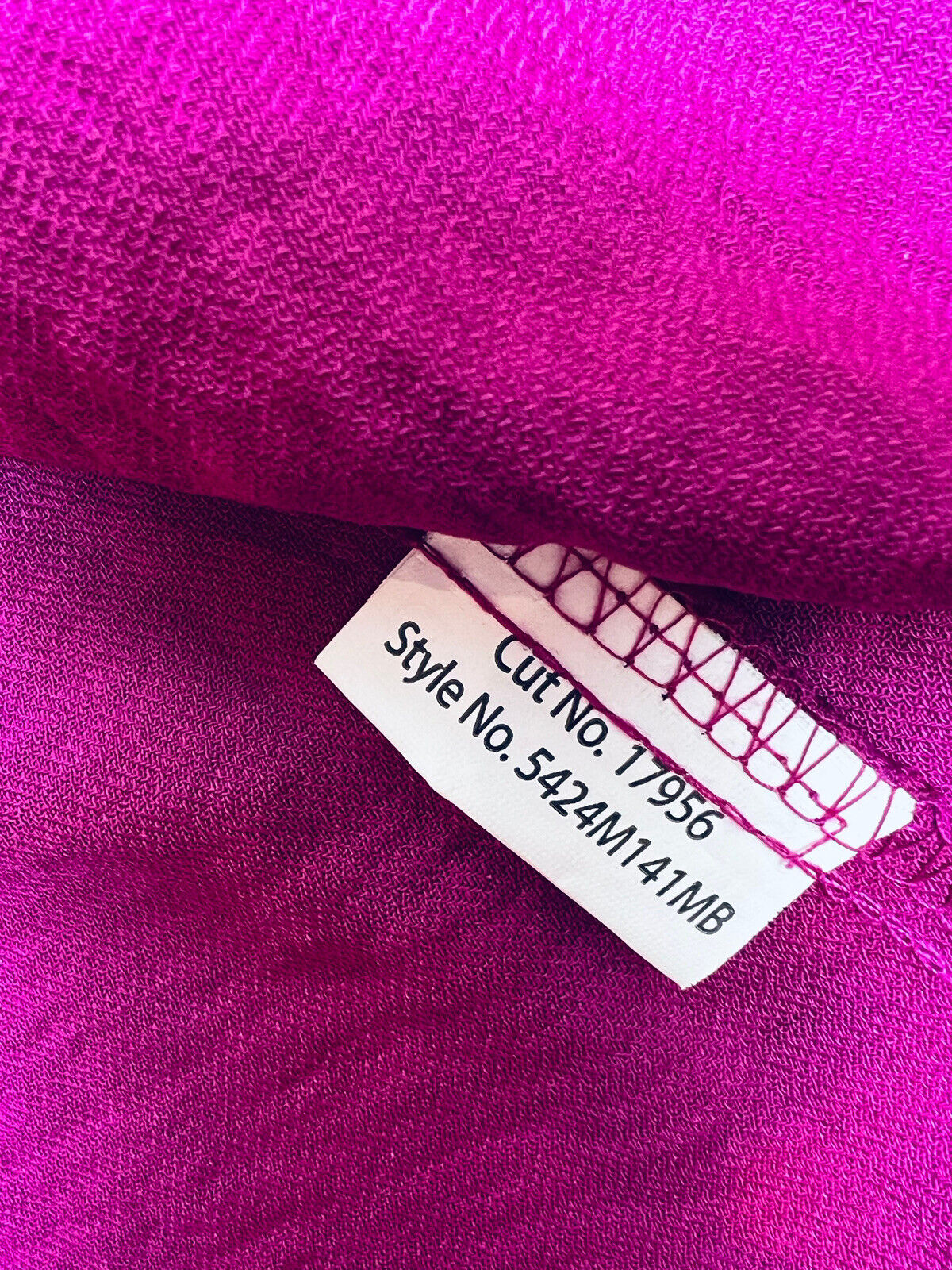 Millenium Women's Raspberry Dress Sz S Fuchsia