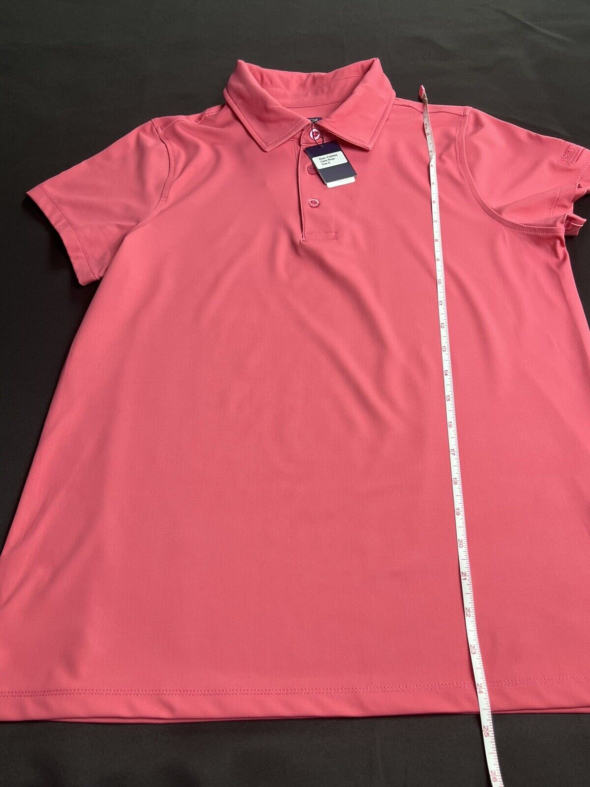 Fusion Golf  Women’s Golf Tennis Shirt Polo Sz S Pink Rose