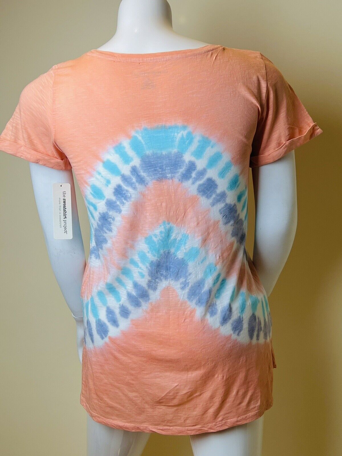 The Sweatshirt Project women’s Sz M short sleeve top tie dye