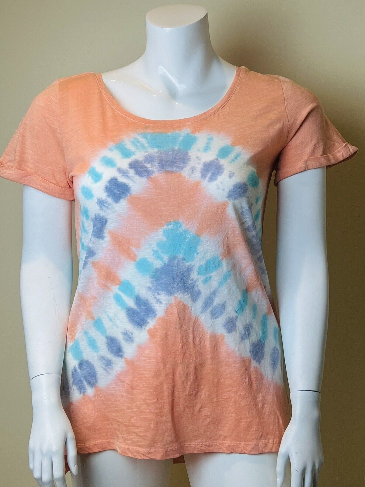 The Sweatshirt Project women’s Sz M short sleeve top tie dye