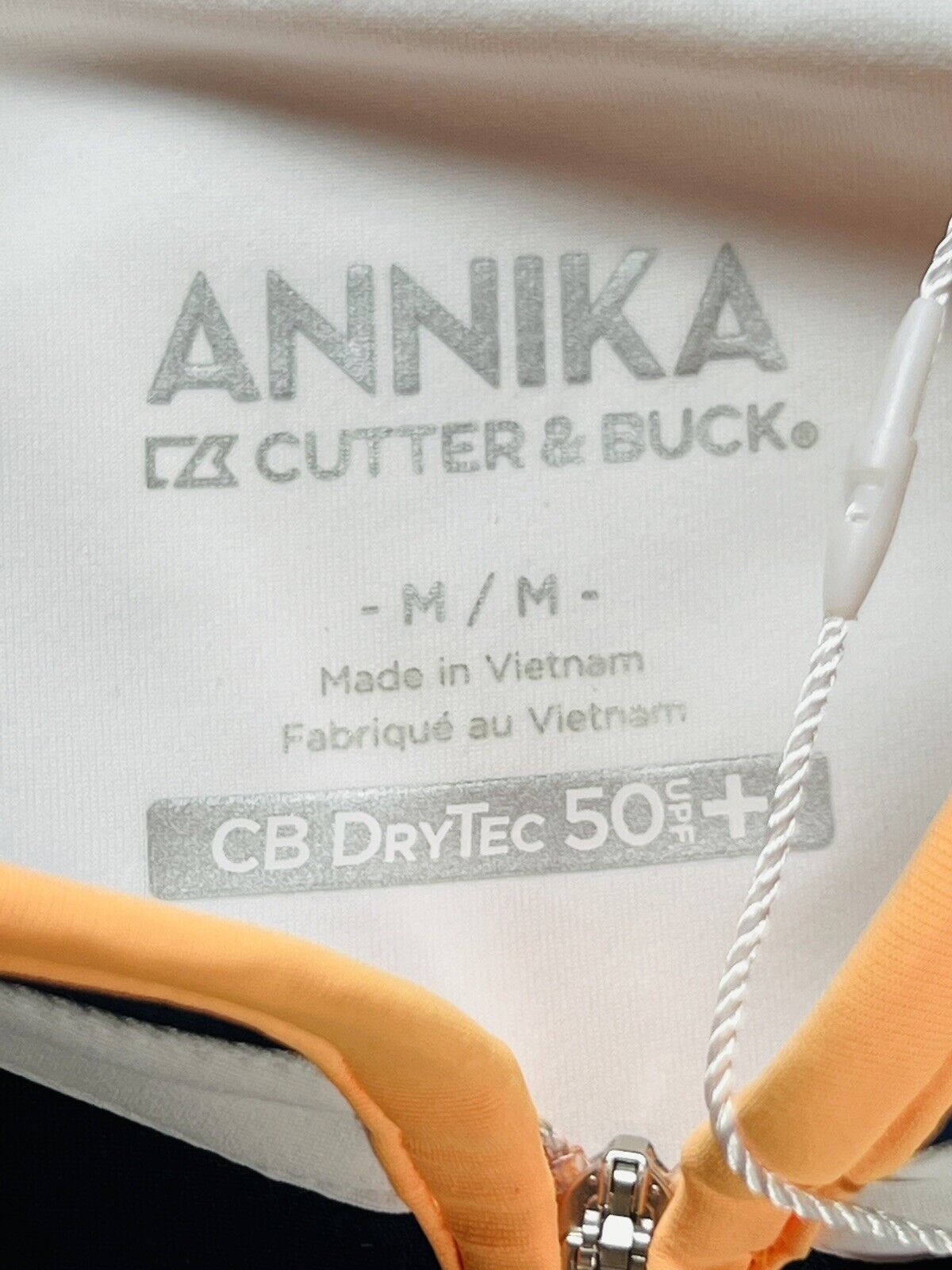 Annika Cutter & Buck Women’s Sweatshirt White/Multi Sz M