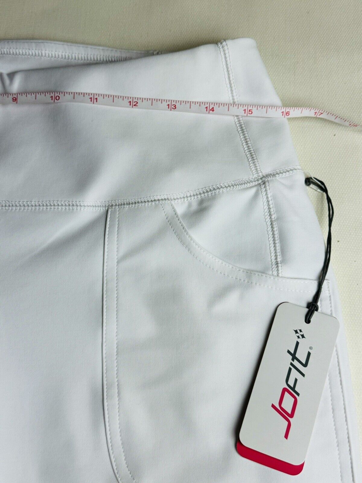 JOFIT Women’s Golf Capris Pants Pockets Sz S.  (02)