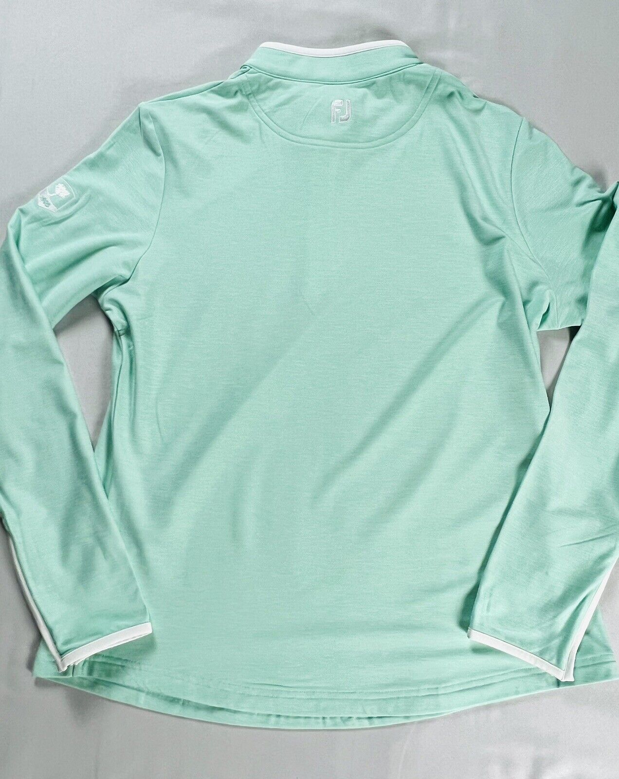 FootJoy Women’s Aqua Green golf athletic Sweatshirt size L