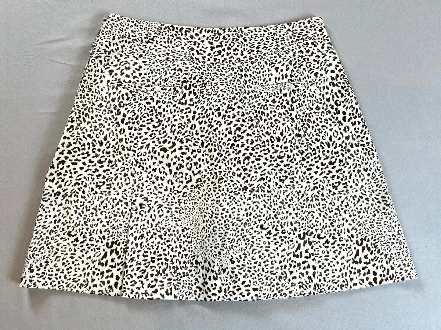 Clover By Bobby Jones Women’s Golf Skirt Leopard Skort Sz 6