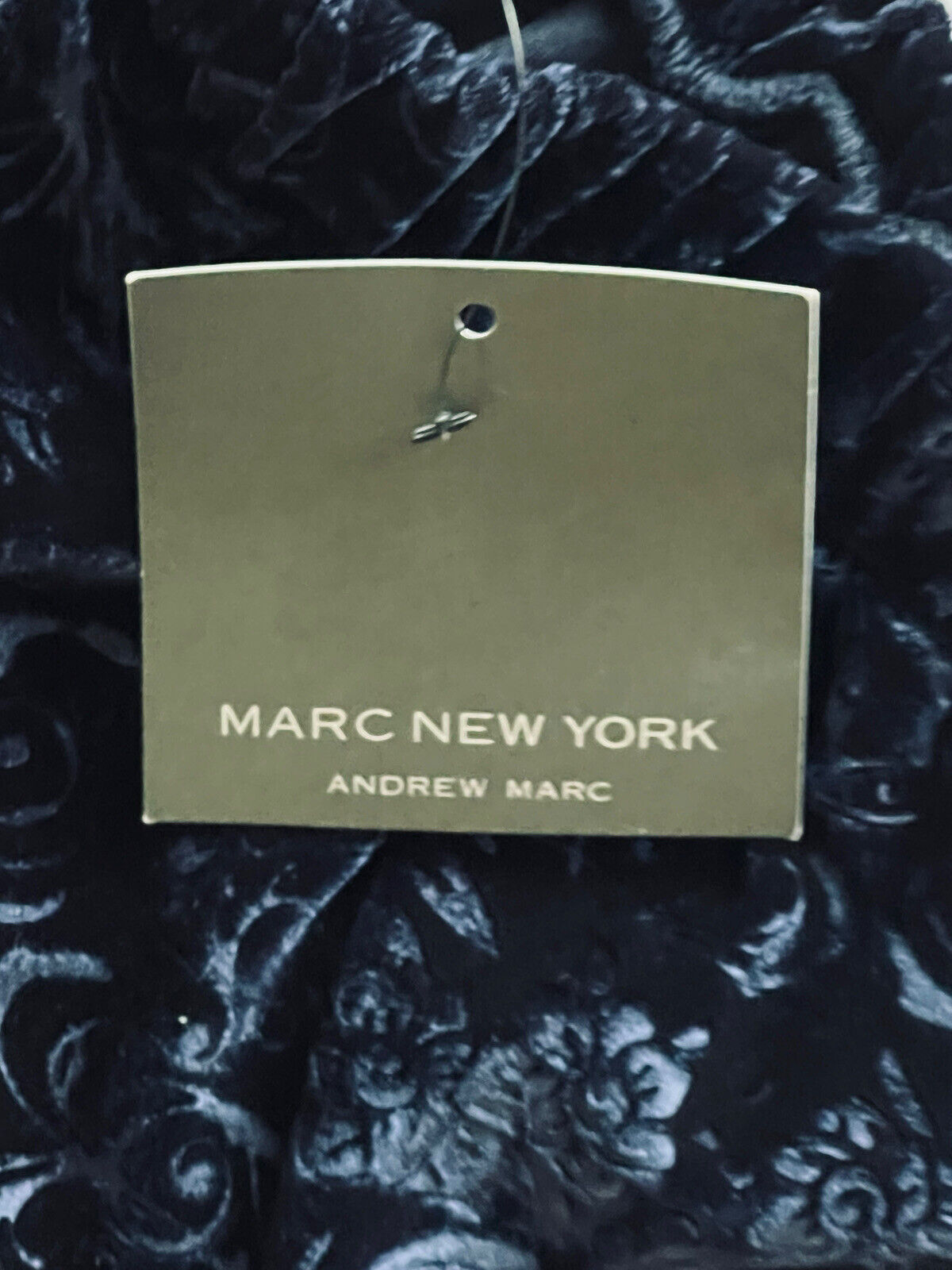 Marc New York: Women’s Blue Velvet Pocket Stretch Pants Sz XS $89 MSRP