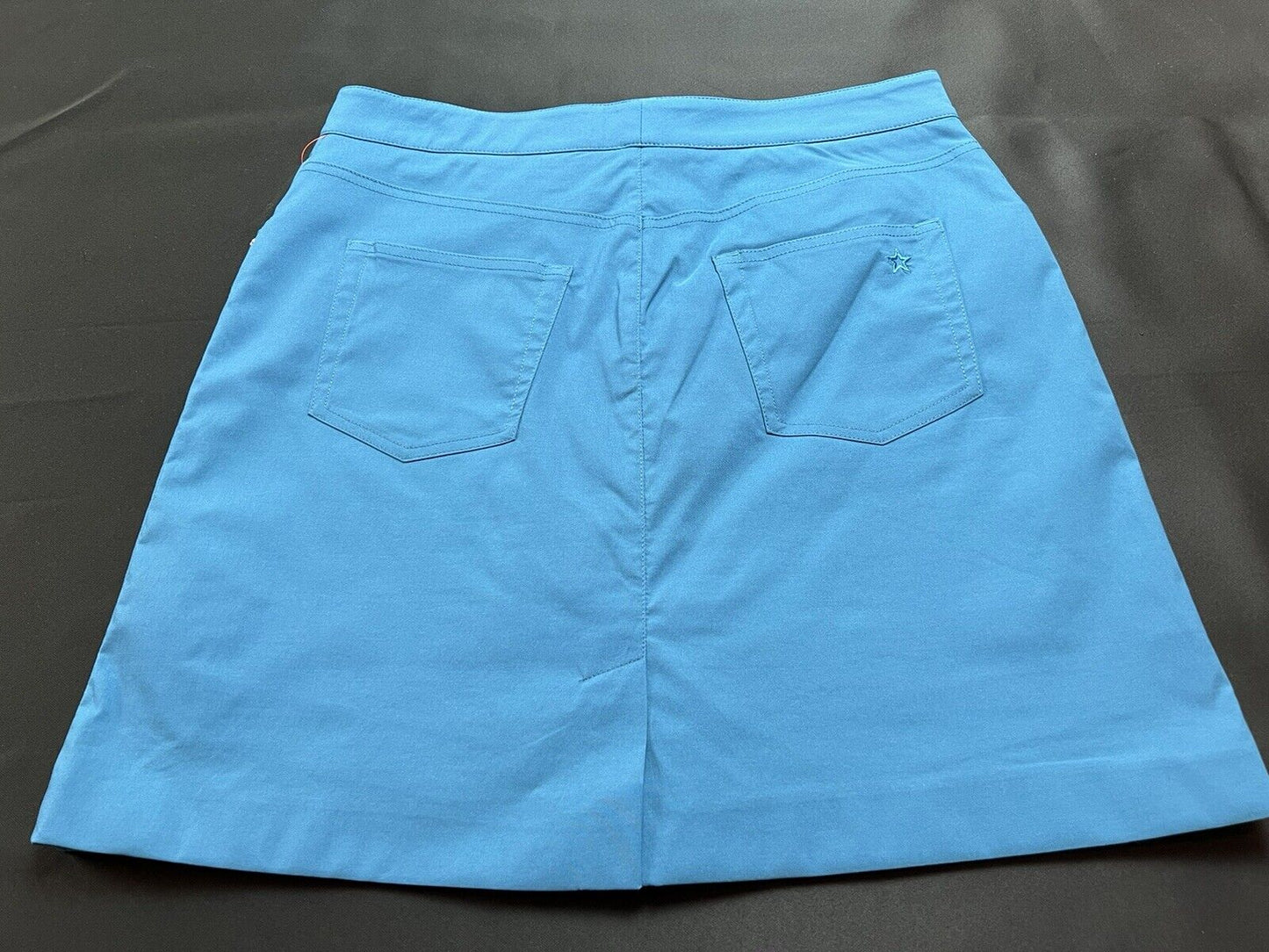 LOHLA Sport Golf Skort The Stellar Skirt Aqua Blue Sz 0 Pockets