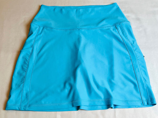 SKEA Women’s Golf Tennis Aqua Blue Skirt Skort Sz S