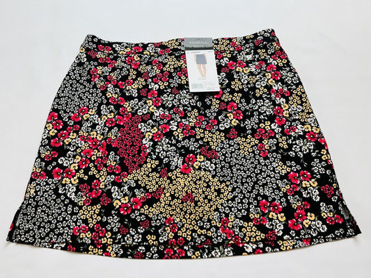 Rafaella Comfort Women’s Size L Floral Print Multicolor Skort