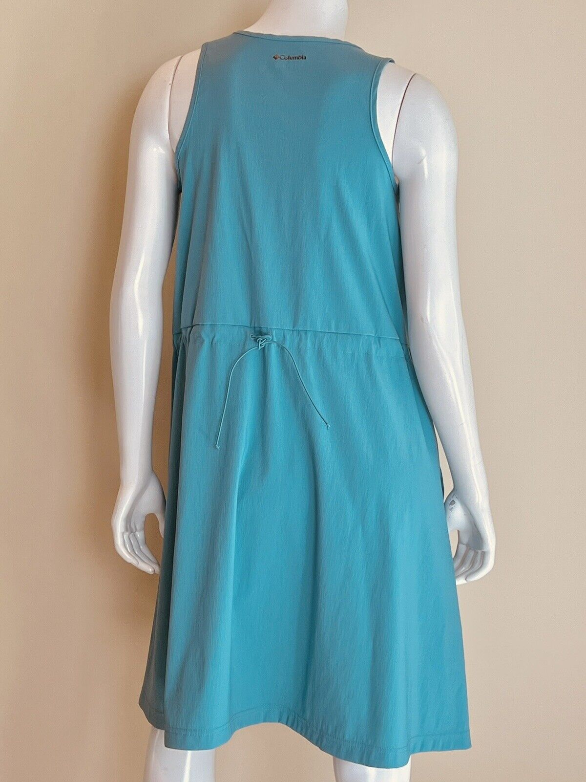 Columbia Women's On The Go Stretch Dress Size M Aqua Green (1)